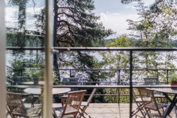utsikt på villa djuröhäll